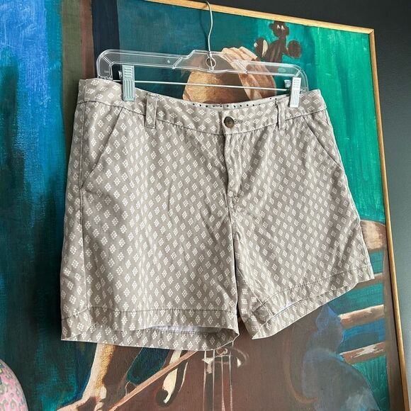 Merona Tan Patterned Women's Bermudas 8 - Picture 16 of 16